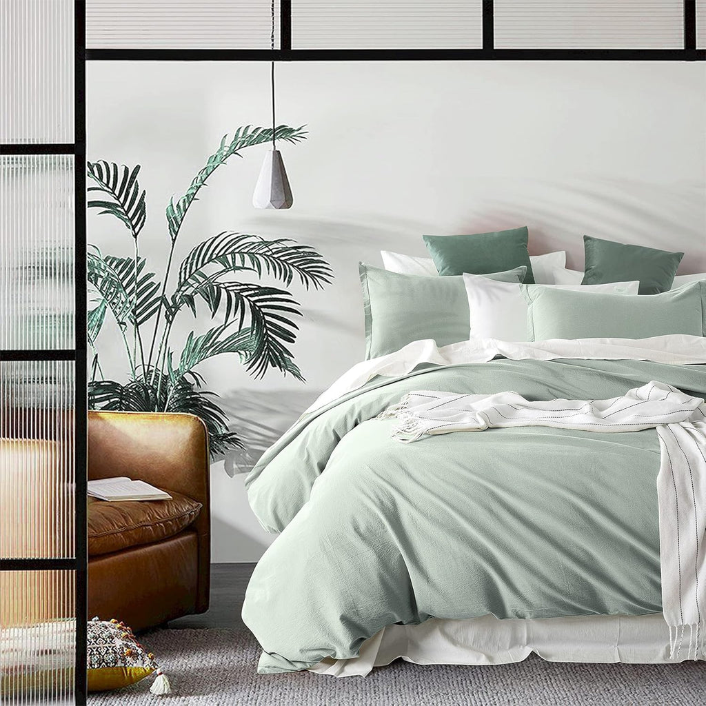 Rust Queen Cotton Duvet Cover Set M94385