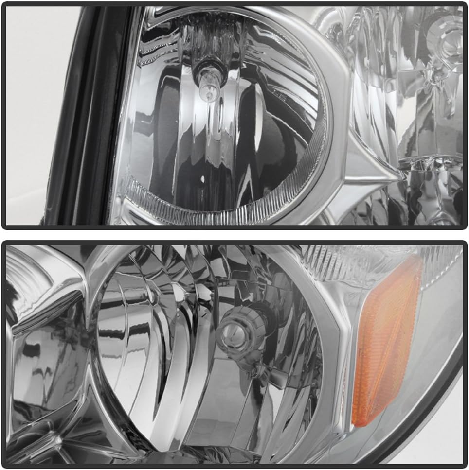 Headlights Headlamps for 2003-2005 Toyota 4Runner Y9903