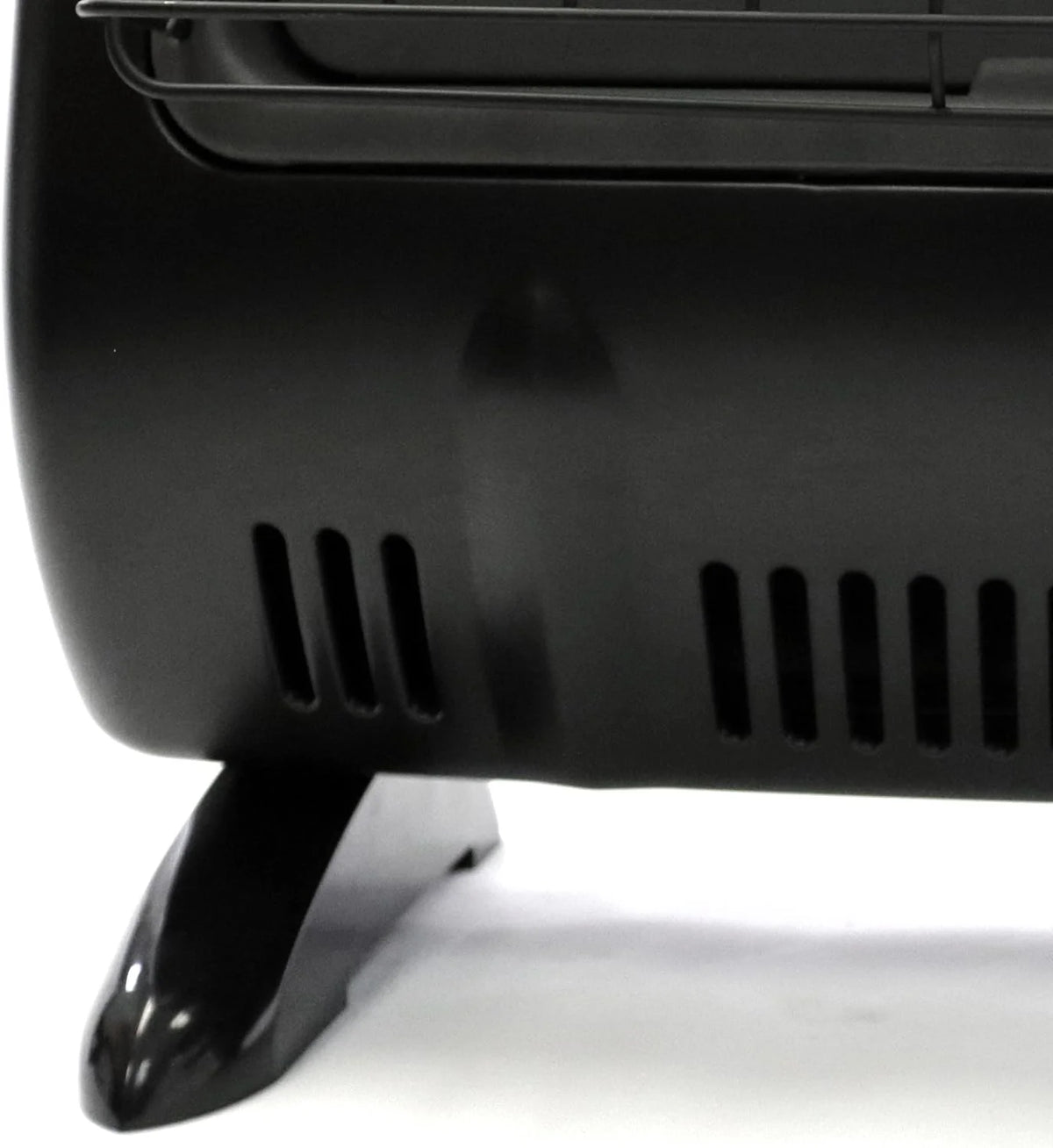 Black Wall Mount Space Heater with Built-in Thermostat D883240
