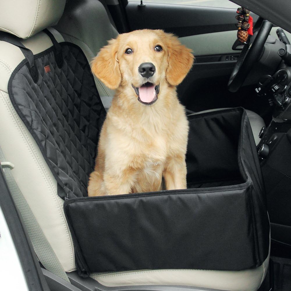2-in-1 Waterproof Dog Car Seat Cover Pet Car Hammock E201