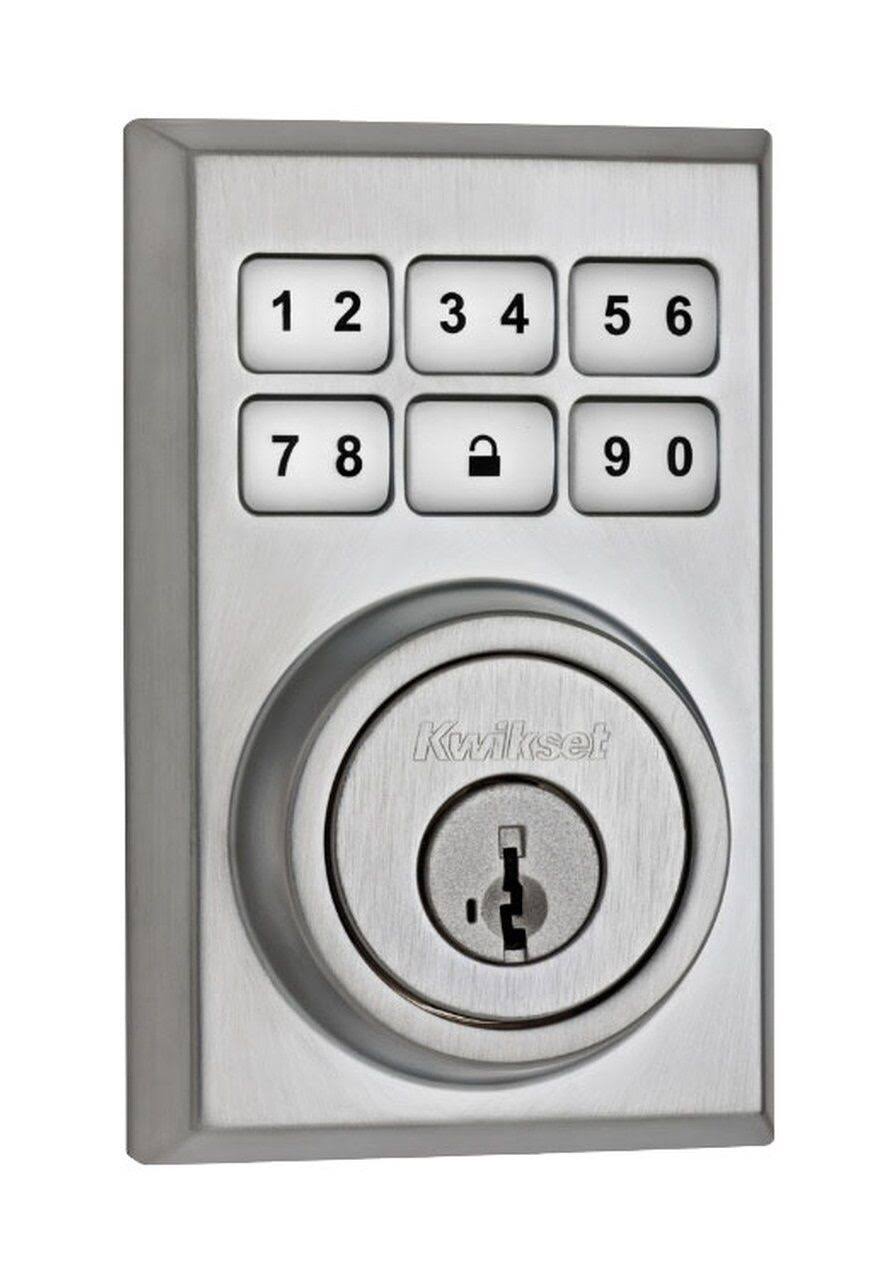 Satin Chrome Contemporary Deadbolt P552