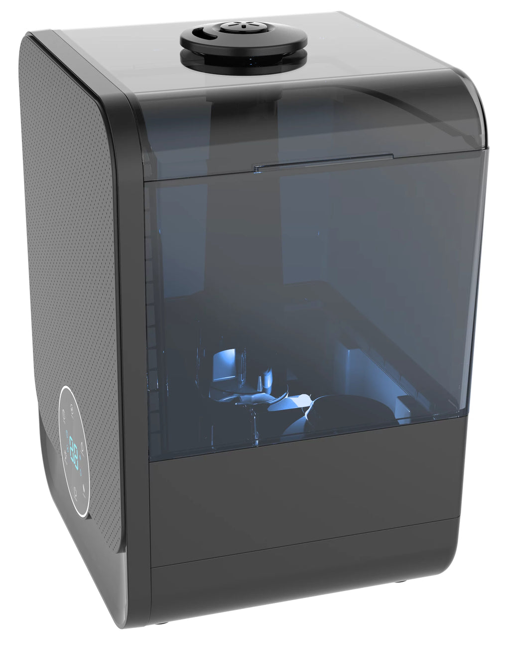 1.6 Gal Ultrasonic Warm/Cool Mist Humidifier, Black D1428