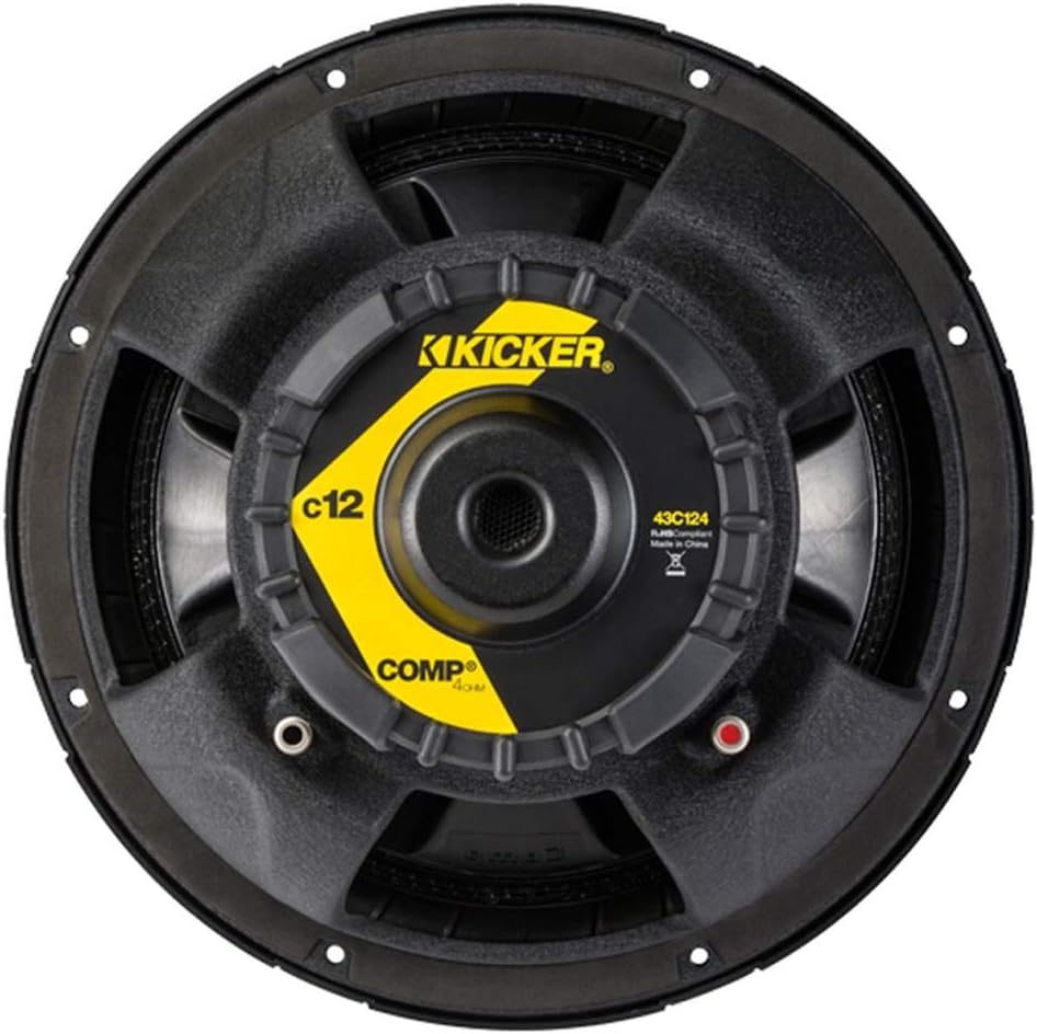 12" 300W 4-Ohm Car Audio Subwoofer Y83835
