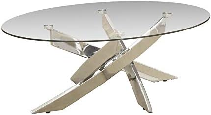 Chrome Metal Coffee Table U934