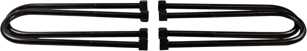 2 Rear Suspension Lift Solid Cast Iron Blocks with 11 Round Leaf Spring Axle U Bolts Q883