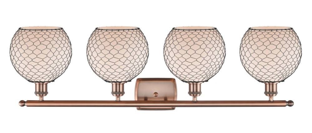 Farmhouse Chicken Wire Lighting U8536