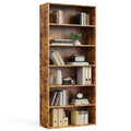 6 Shelf 63 Inch Tall Black Bookcase X99319