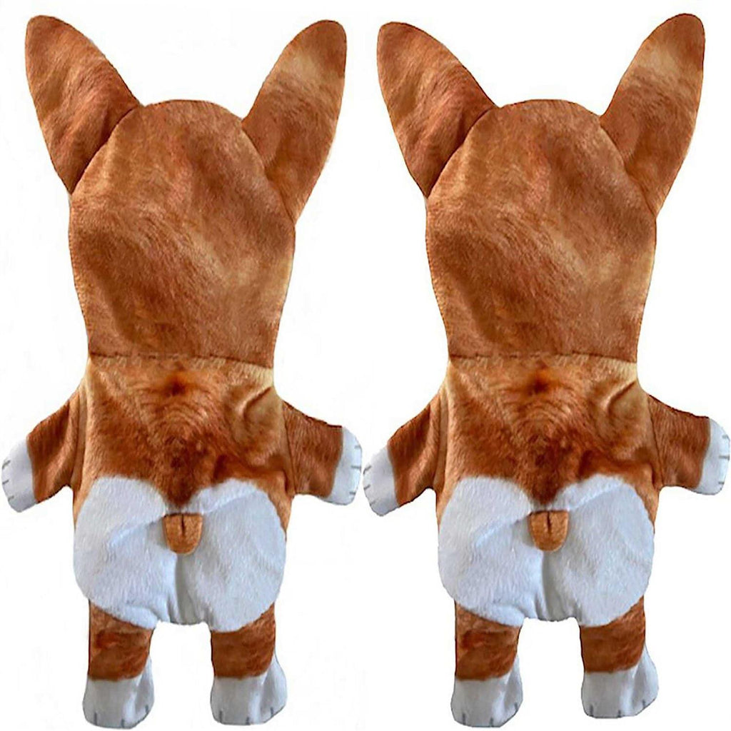 Corgi Paper Crinkle Squeaker Toy J6912