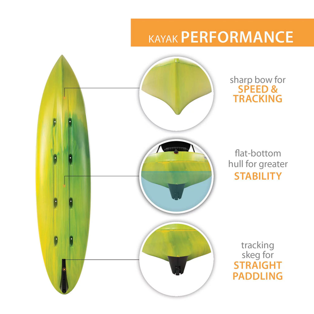 11 ft Sit-on-Top Kayak W4518