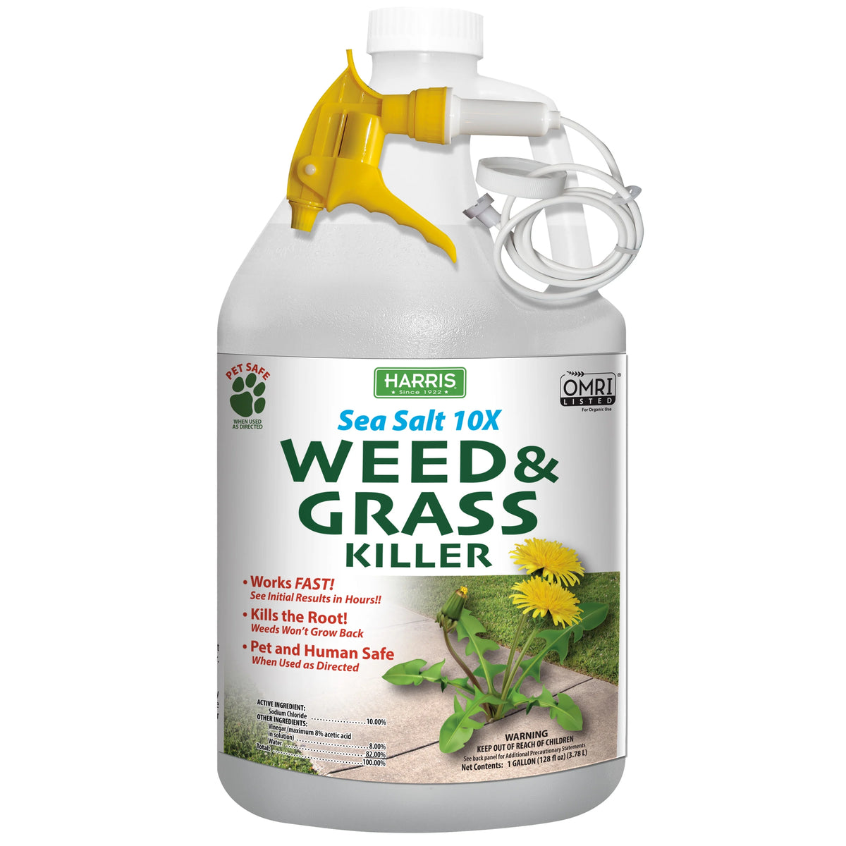Sea Salt Weed & Grass Killer 128 oz Z60492