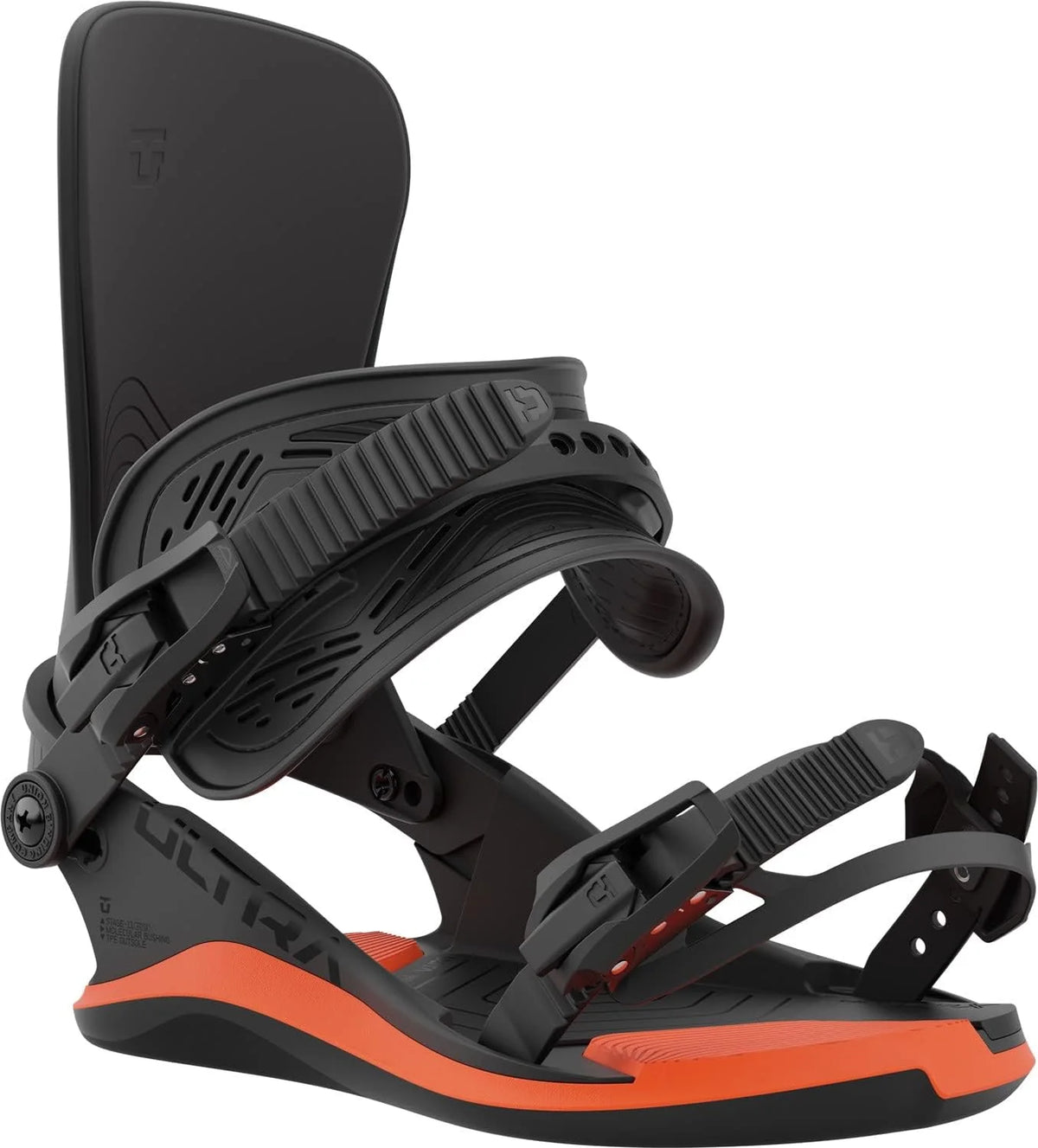 Orange Snowboard Bindings D7966