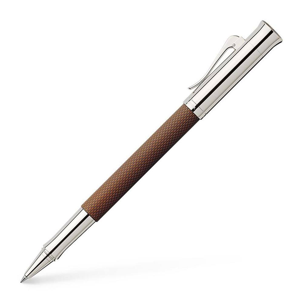 Cognac Guilloche Rollerball Pen Z997066