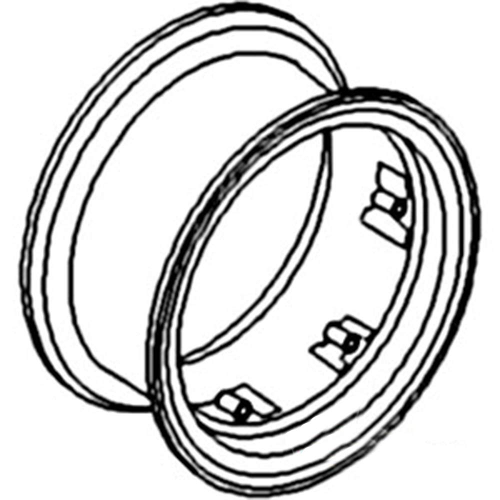 Rear Wheel Rim (10" x 28") Y8777