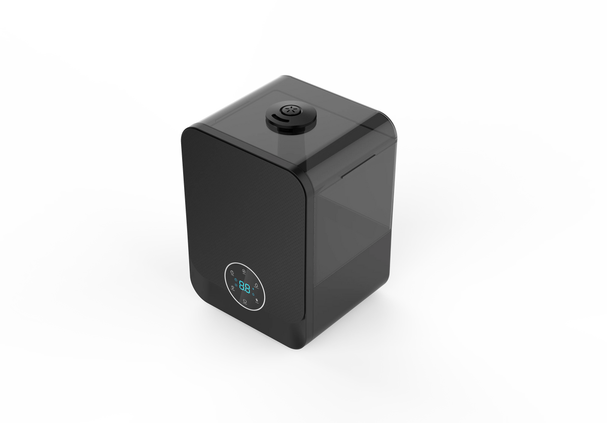 1.6 Gal Ultrasonic Warm/Cool Mist Humidifier, Black D1428