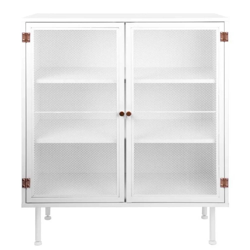 White Sideboard Buffet Cabinet with Storage I307059