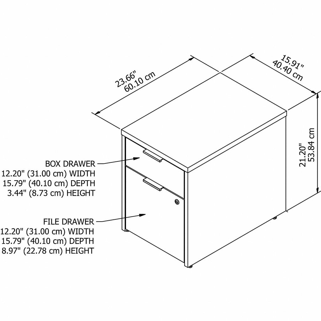 2 Drawer File Cabinet O8255
