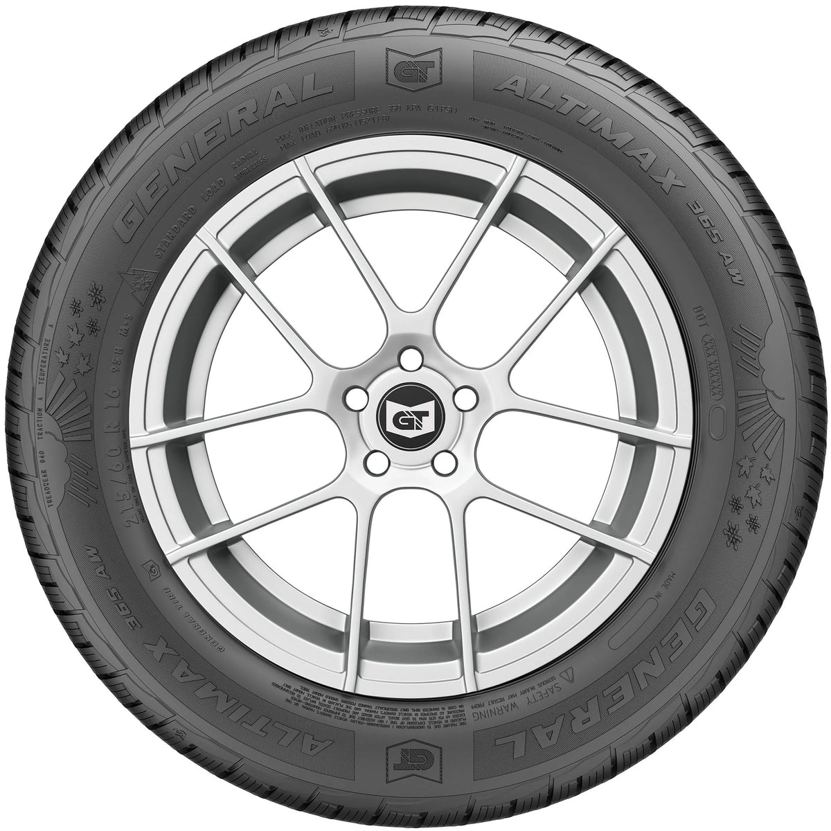 All Weather 235/55R19 105H XL Passenger Tire C738288