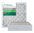 Silver MERV 8 Pleated AC Furnace Air Filter Pack of 4 C397