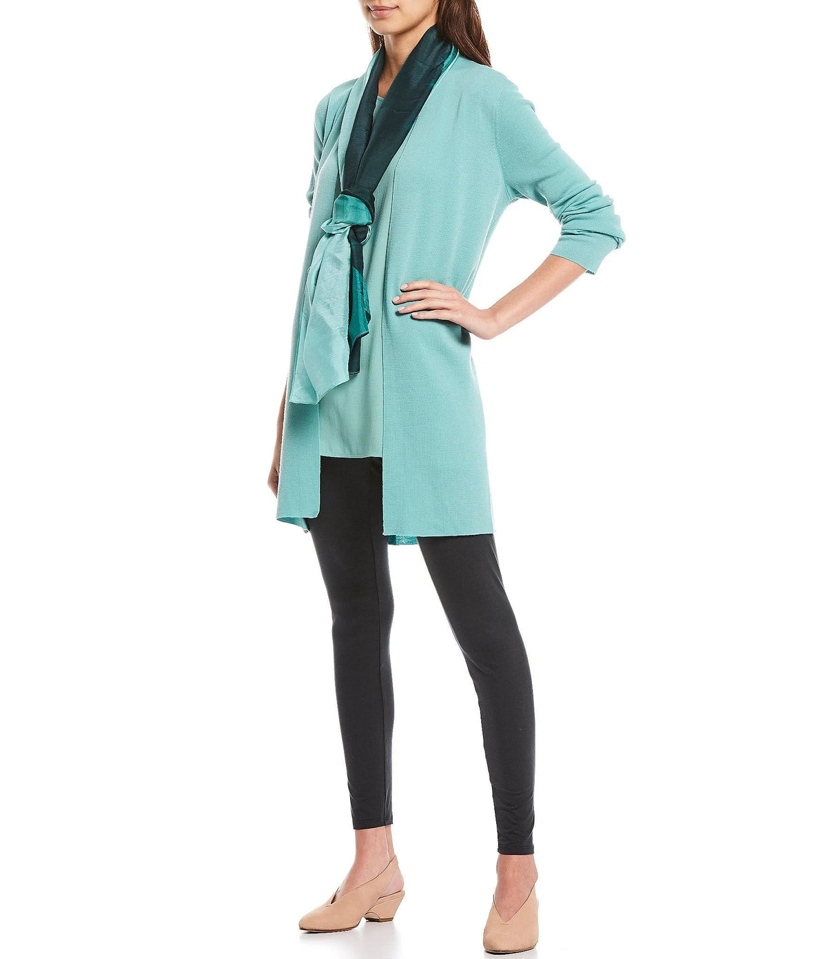Ultrafine Merino Wool Straight Cardigan W478