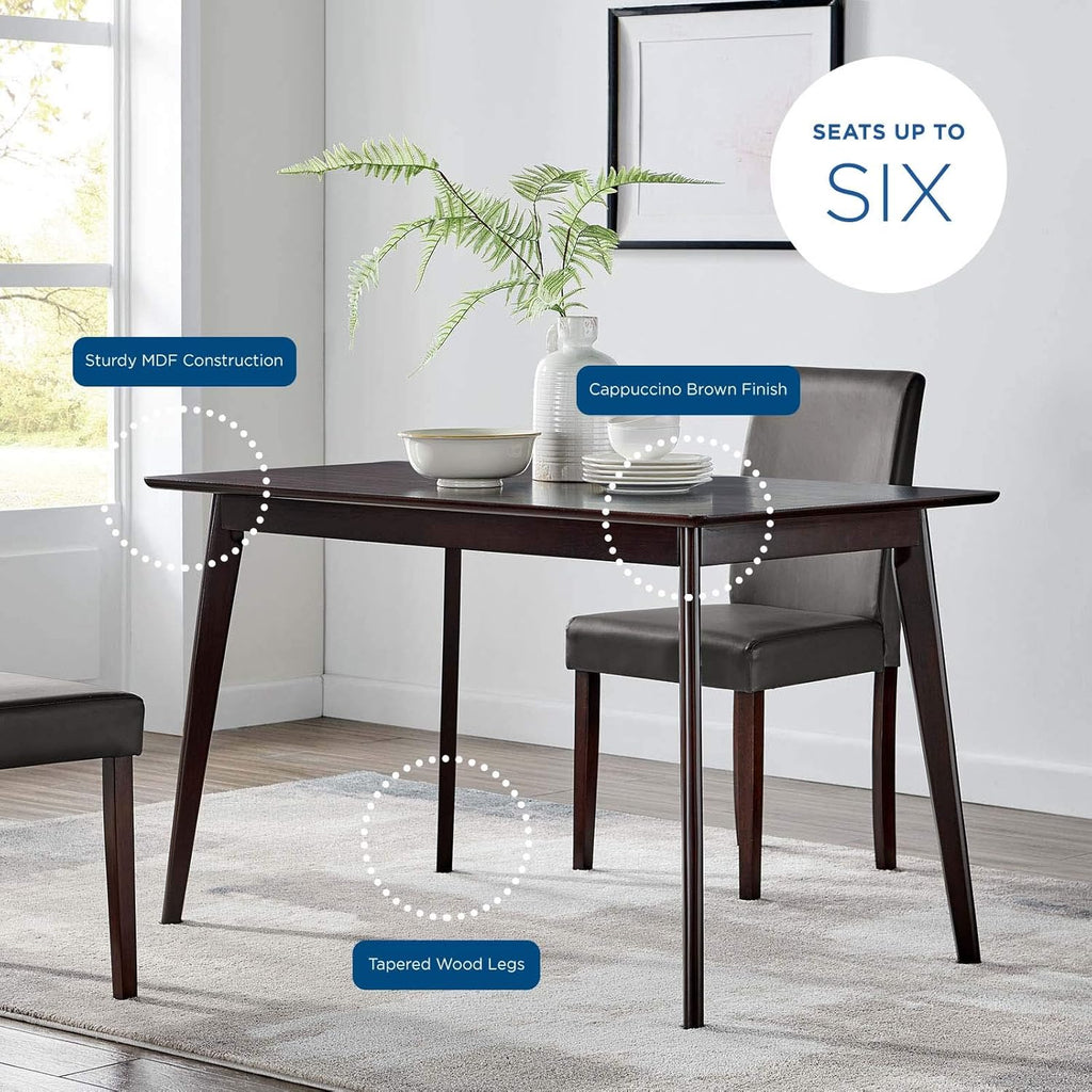 Cappuccino Rectangle Dining Table N9371