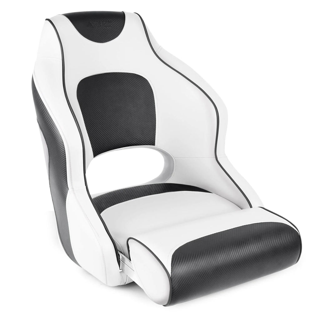 Grey Black Two Tone Boat Seat F814