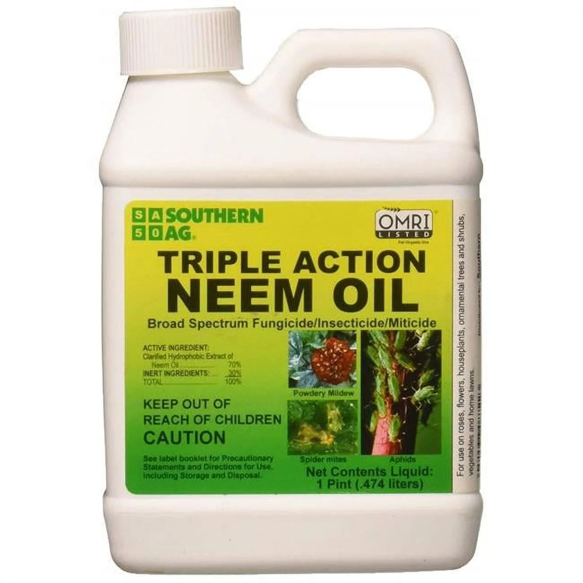 16 fl oz Neem Oil Fungicide Insecticide Miticide Y7923