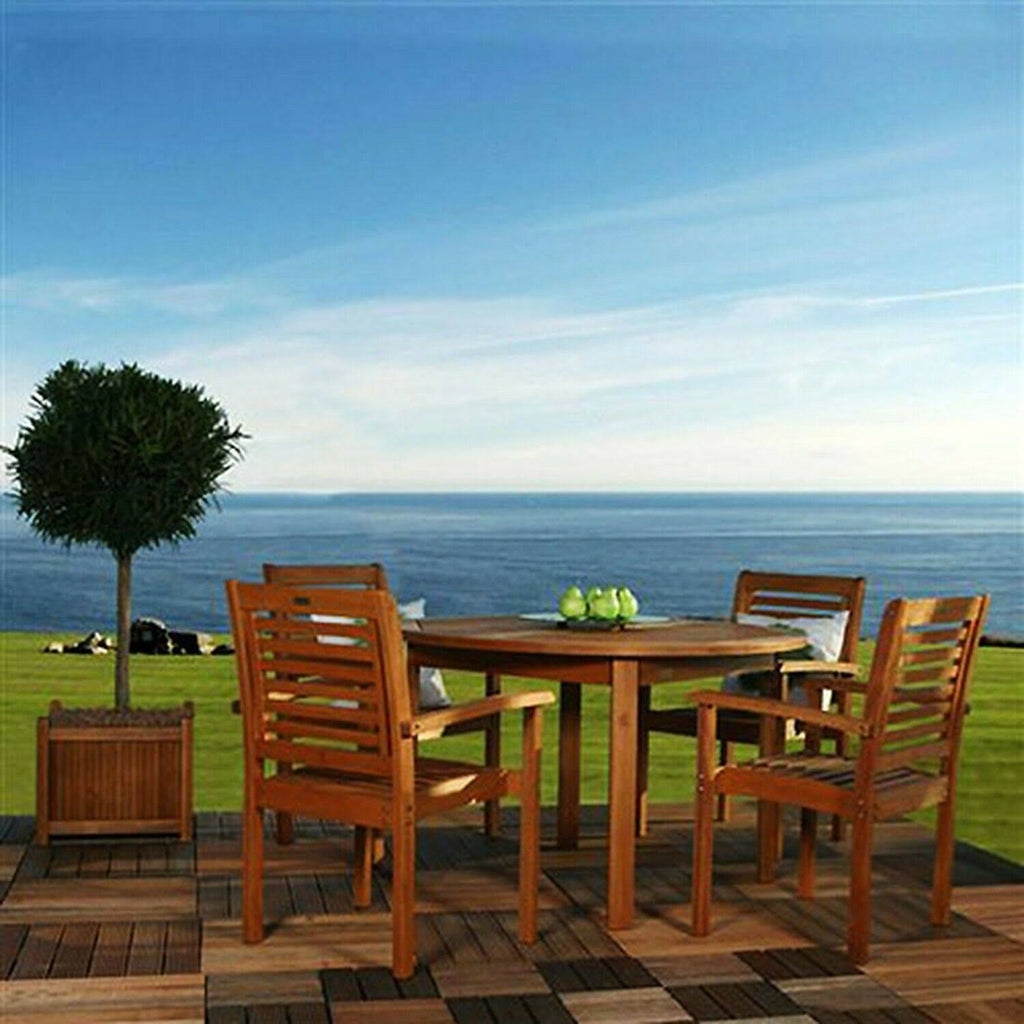 Stackable Eucalyptus Chair L7572