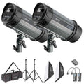 25 Strobe Flash Light and Softbox Lighting Kit U9380