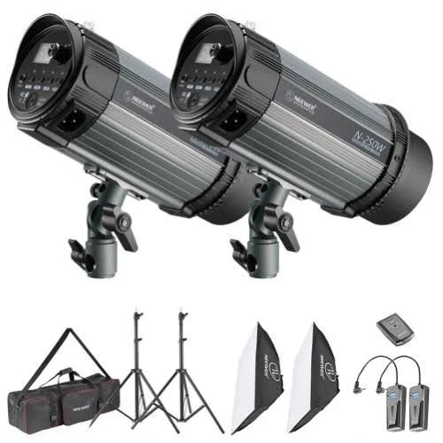 25 Strobe Flash Light and Softbox Lighting Kit U9380