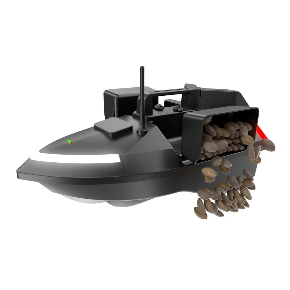 Remote Control Fishing Bait Boat Dual Motor 2KG Loading with Night Light W11871