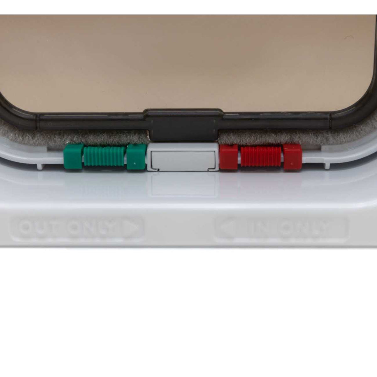 4 Way Locking Cat Flap with Door Liner S119154