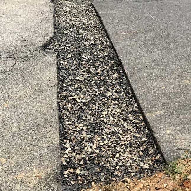 Black Asphalt Patch B798488