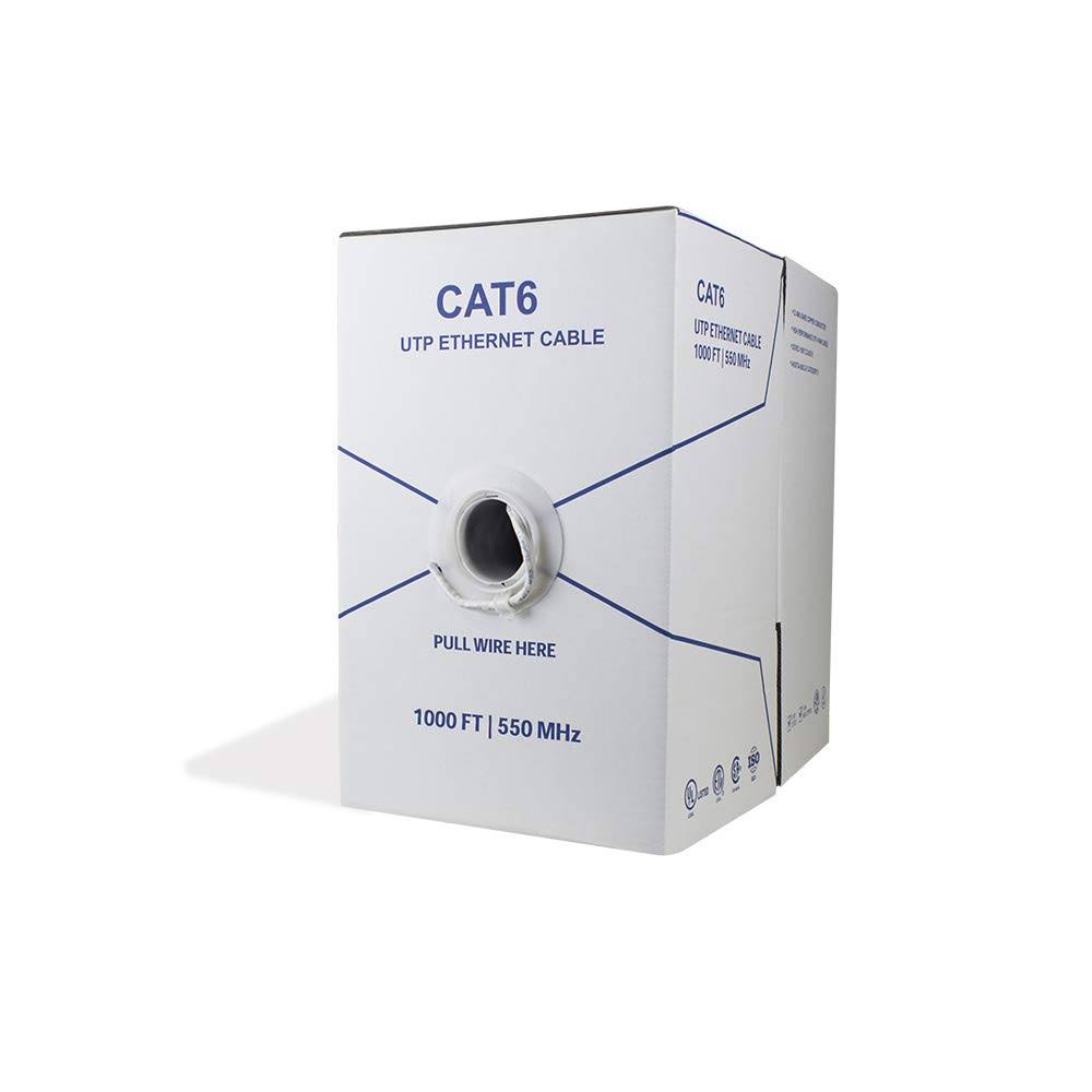 Cat6 Riser 1000ft 23AWG Bare Copper UTP W9980