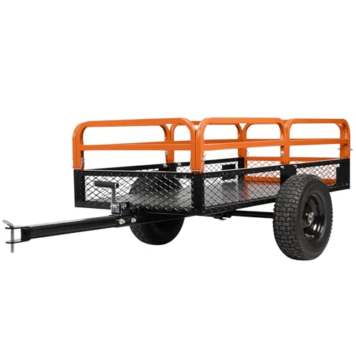 Heavy Duty Steel Utility Garden Cart with Removable Sides D60869