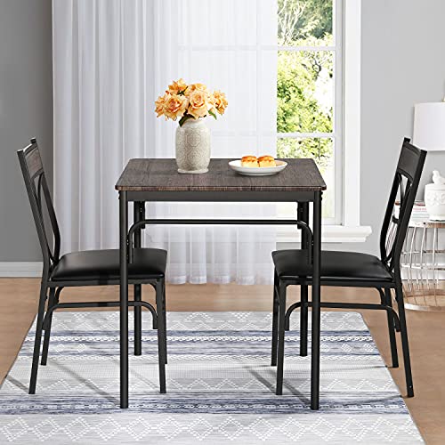 Kitchen Dining Table Set with 2 Chairs D97983