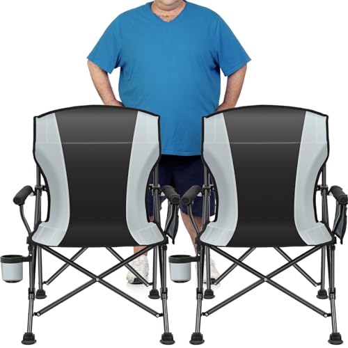 Oversized Folding Camping Chair 2 Pack E836