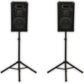 Passive Speakers Three Way Pair with Stands 1000 Watts C527