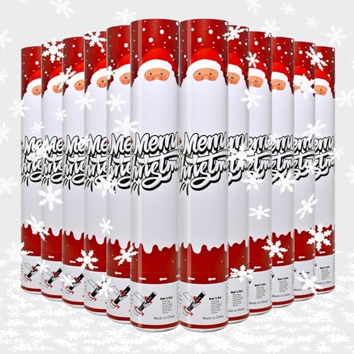 12 Pack 12 Inch Multicolor Confetti Poppers S7980
