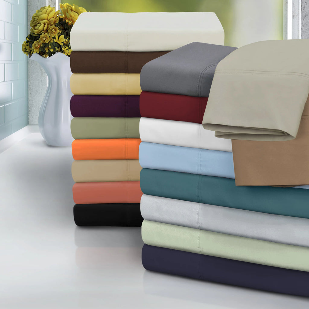 Microfiber Solid Duvet Cover Set, Twin/Twin XL, White N145