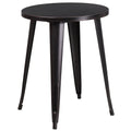 24'' Round Metal Table P279