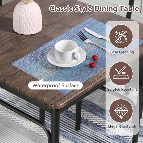 Kitchen Dining Table Set with 2 Chairs D97983