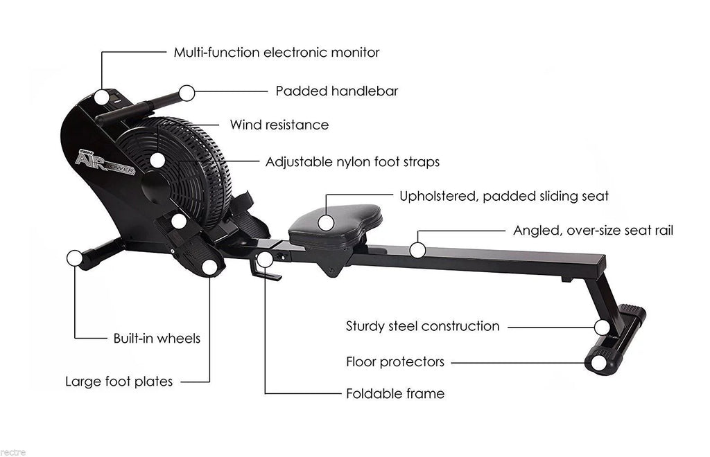 Air Rower Rowing Machine O521