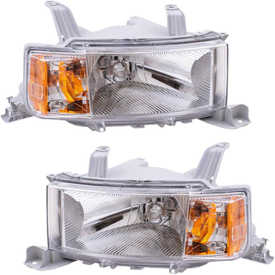 Pair Driver and Passenger Side Headlight Assembly G3815