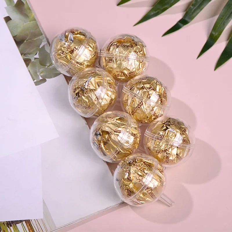50 Pcs Clear Chocolate Box C7927