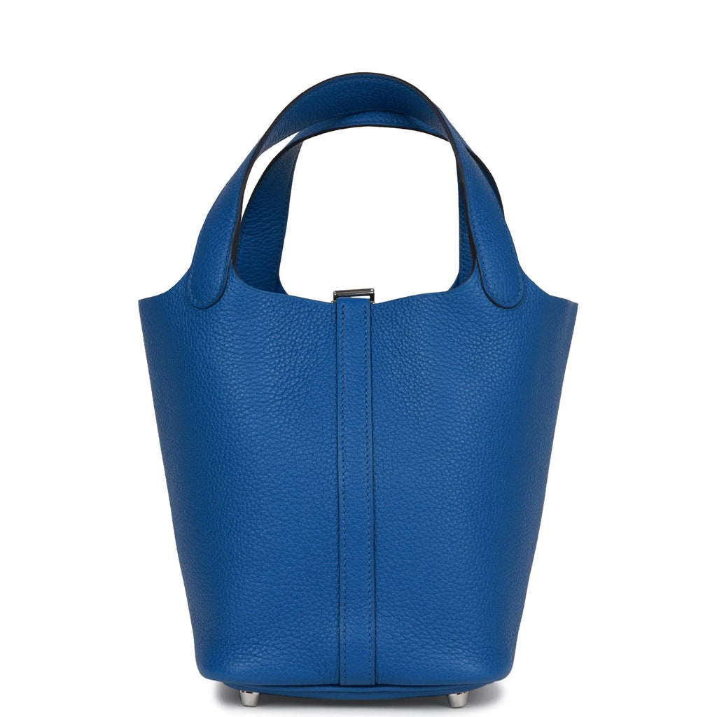 18 Clemence Leather Bucket Bag L47985