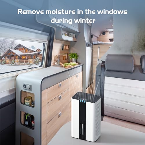 850 Sq.Ft 86OZ Water Tank Dehumidifier with Timer Auto Shut Off K948433