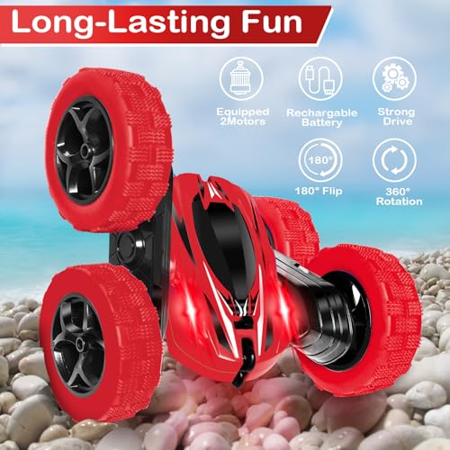 Remote Control Car 360 Flip 2.4Ghz Double-Sided Stunt Car C8926