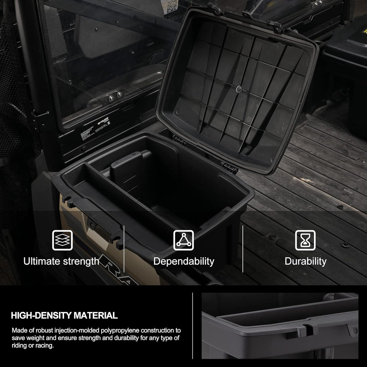 Rear Cargo Box Trunk Bed Tool Storage Bin Q6350