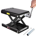 1200 LBS Steel Motorcycle Scissor Jack with Ratchet Wrench T107236