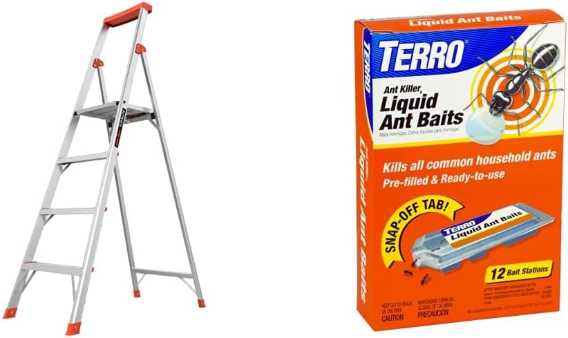 Aluminum Lightweight Slim Stepladder E814094